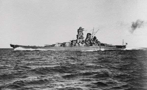 Yamato Running Trials, October 1941